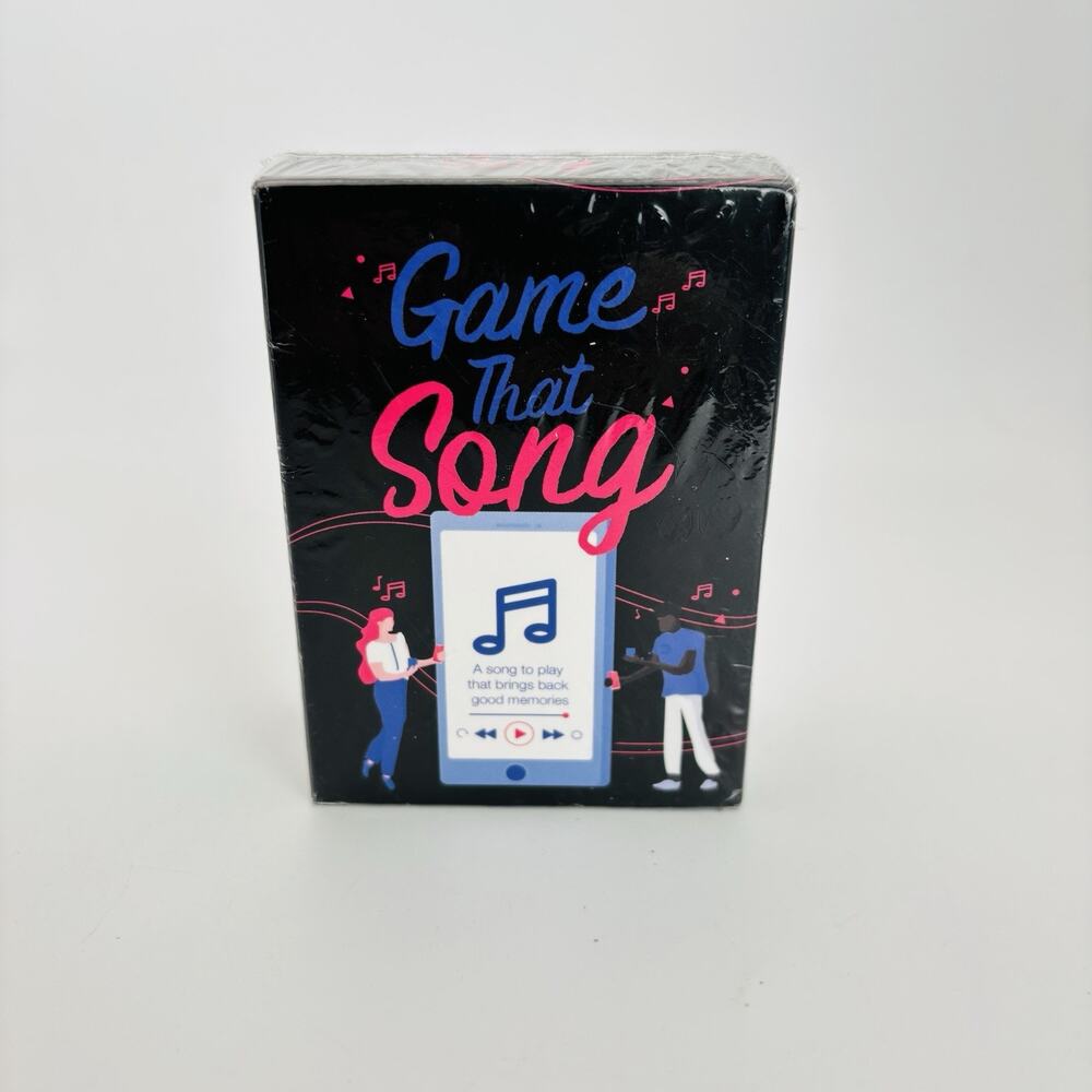 GAME THAT SONG Music Card Game For Families. New. Sealed. Fun Game!